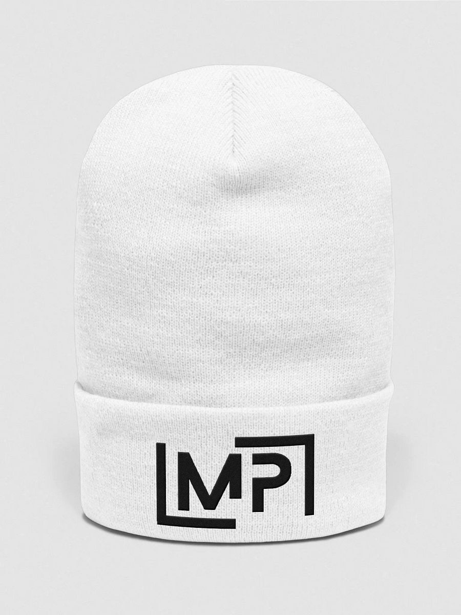 MP Embroidered Beanie (BLK Logo) product image (4)