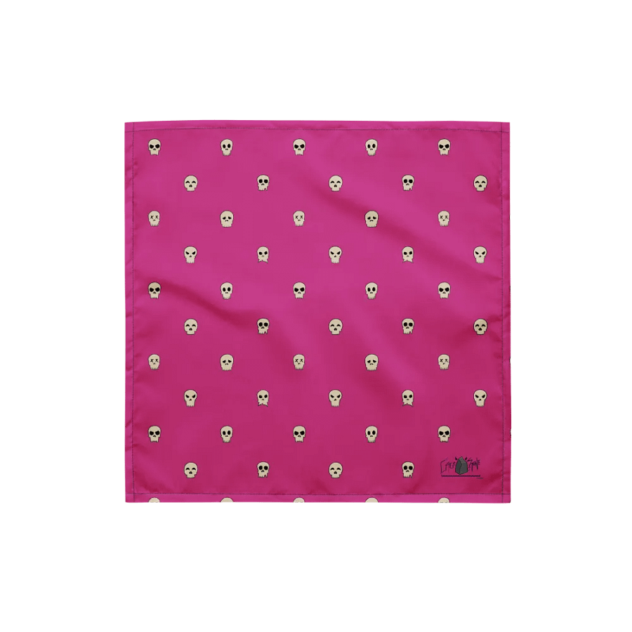 Skully Bandana (pink) product image (1)