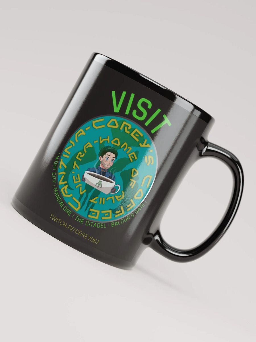 Visit Corey's Coffee Cantina mug - Black product image (7)