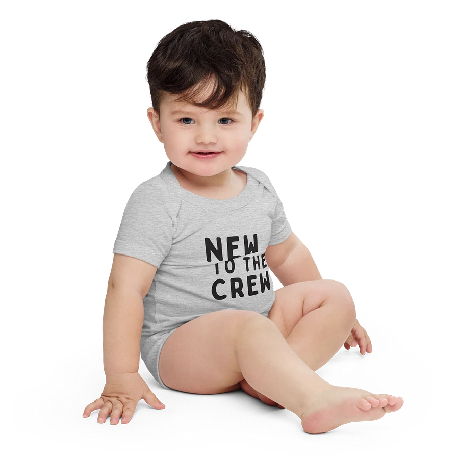 NEW TO THE CREW Baby Short Sleeve Onesie product image (4)