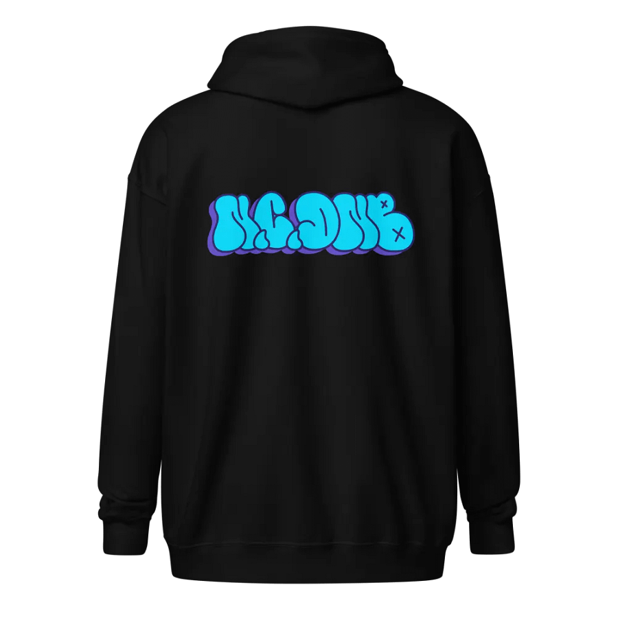 Graffiti Style Unisex Zip Hoodie product image (1)