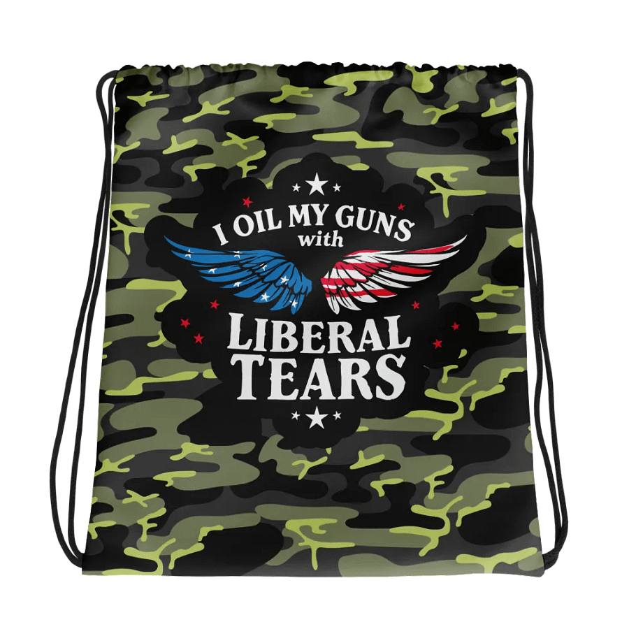 Drawstring Bag: Liberal Tears Gun Oil product image (1)