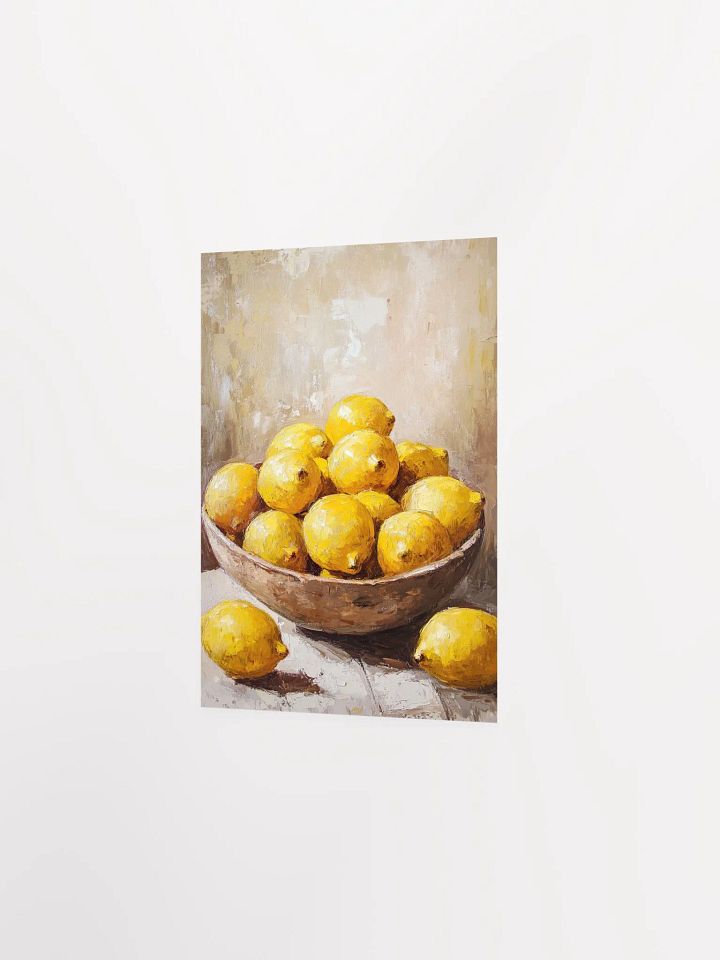 Rustic Farmhouse Lemons - Vintage Citrus Wall Art product image (18)