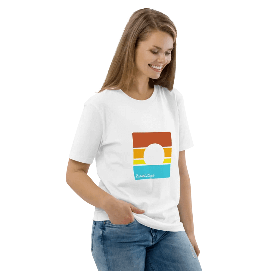 Sunset Sky Organic Cotton Tee product image (16)