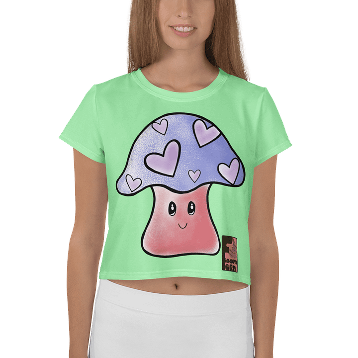 "Mushroom Love" Crop Top product image (1)