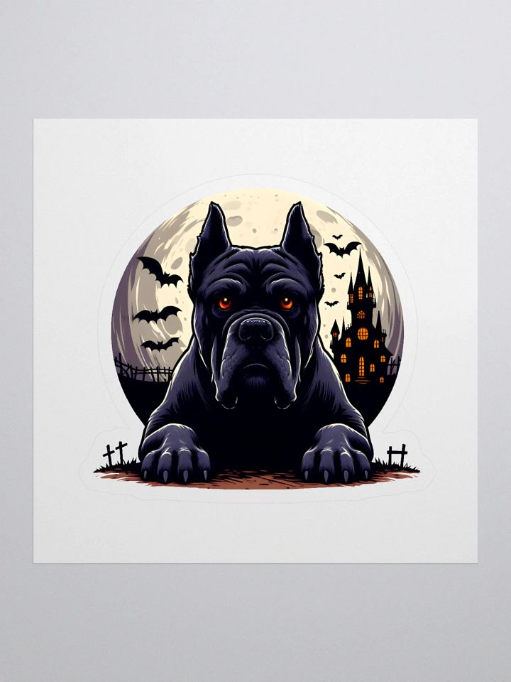 Cane Corso Halloween Costume Sticker product image (1)