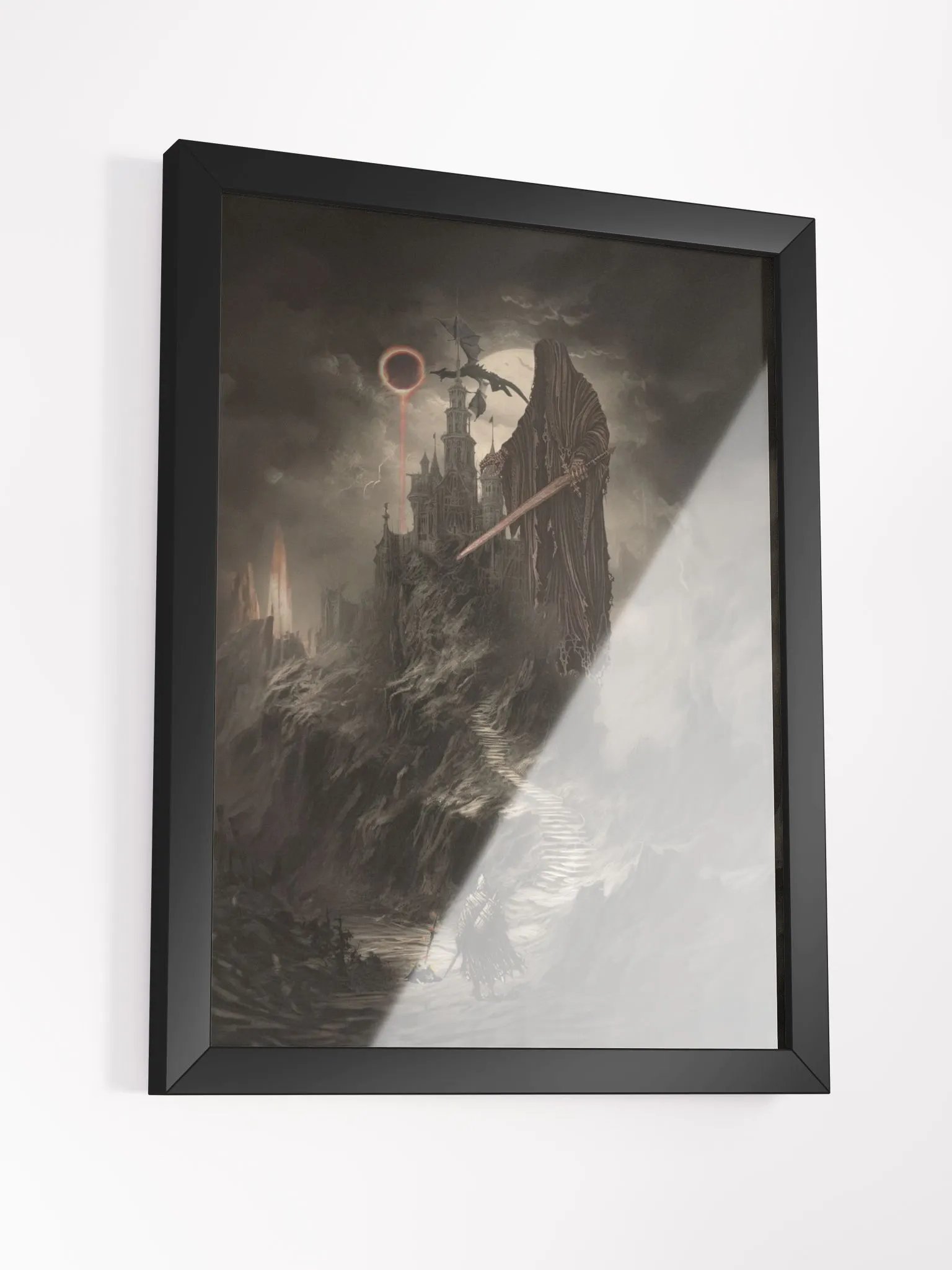 Dark Souls – Cinder and Flame Fan Art Poster Print product image (3)