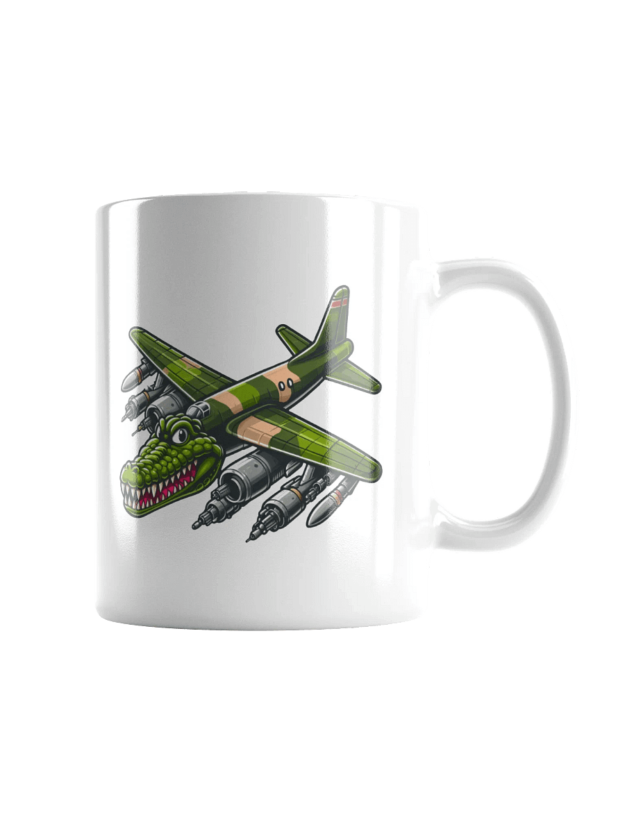 Bombardiro Crocodilo Mug – Brainrot Fanart Cartoon product image (1)