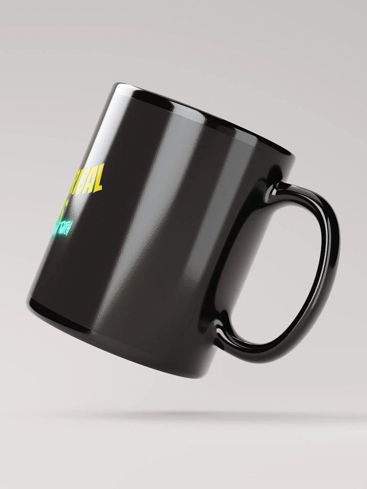 Black Channel Mug 11oz (colour logo) product image (2)