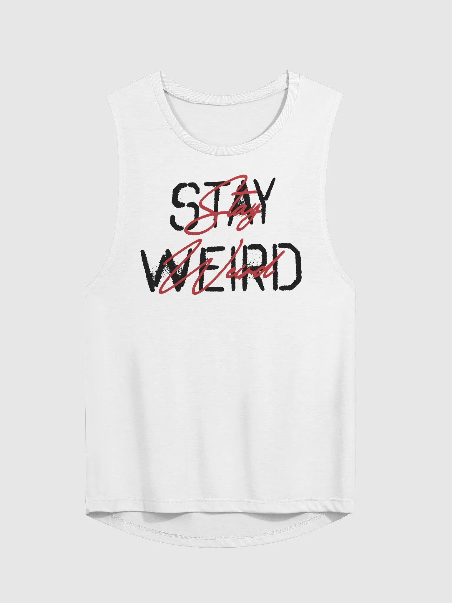 Stay Weird Women's Muscle Tank product image (1)