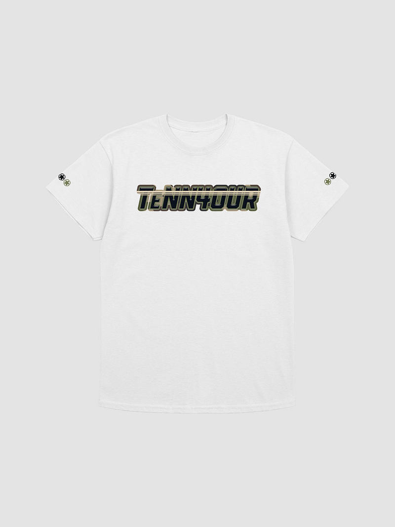 #TeNN4OURARMY T-Shirt - Camo & White