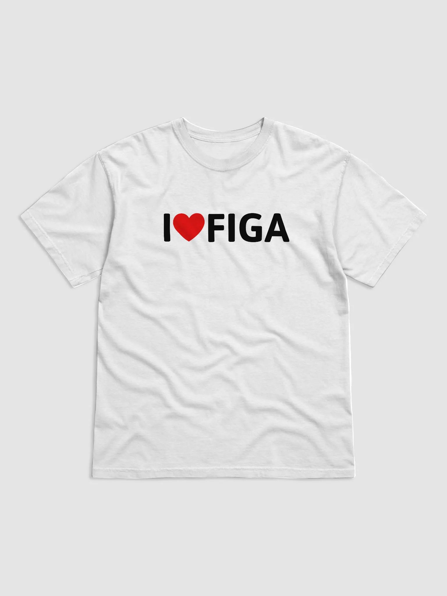 i ❤️ figa t-shirt light product image (2)