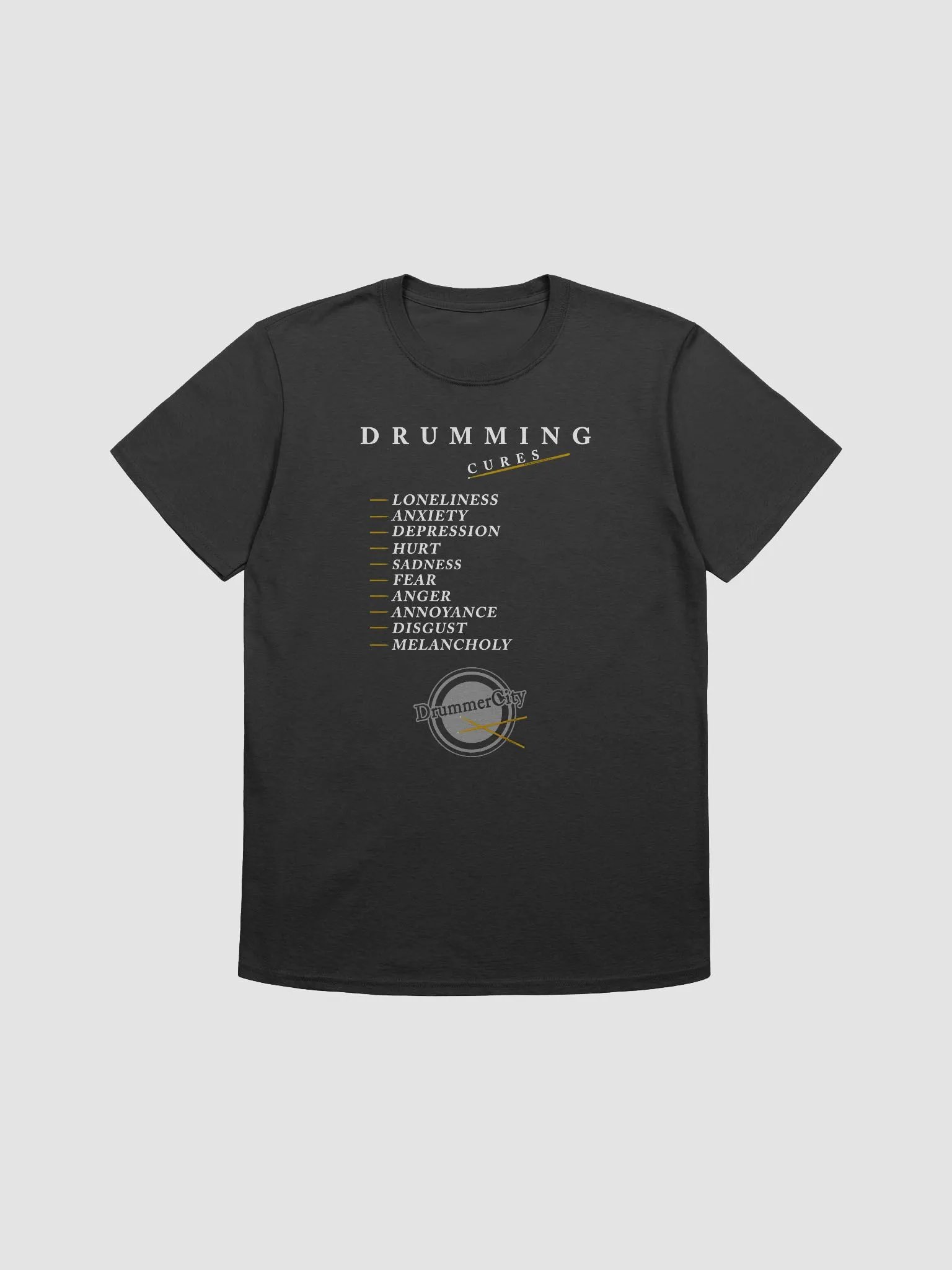 DRUMS HEALS TEE product image (1)