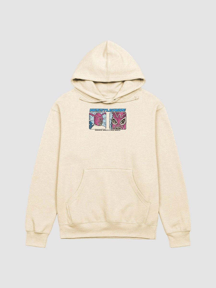 Wavy Luchador Hoodie (Pink) product image (2)
