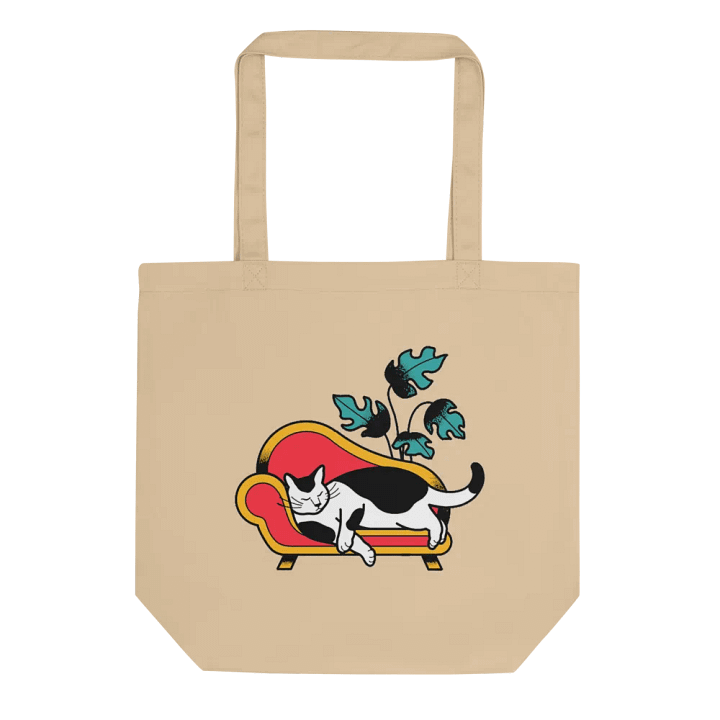 Lazy Cat Eco Bag product image (1)