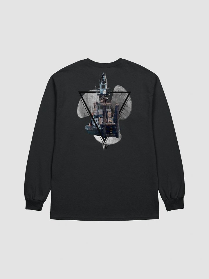 Chain Triangle - Three blade prop & Terri L. Brusco - Long Sleeve Tee product image (1)