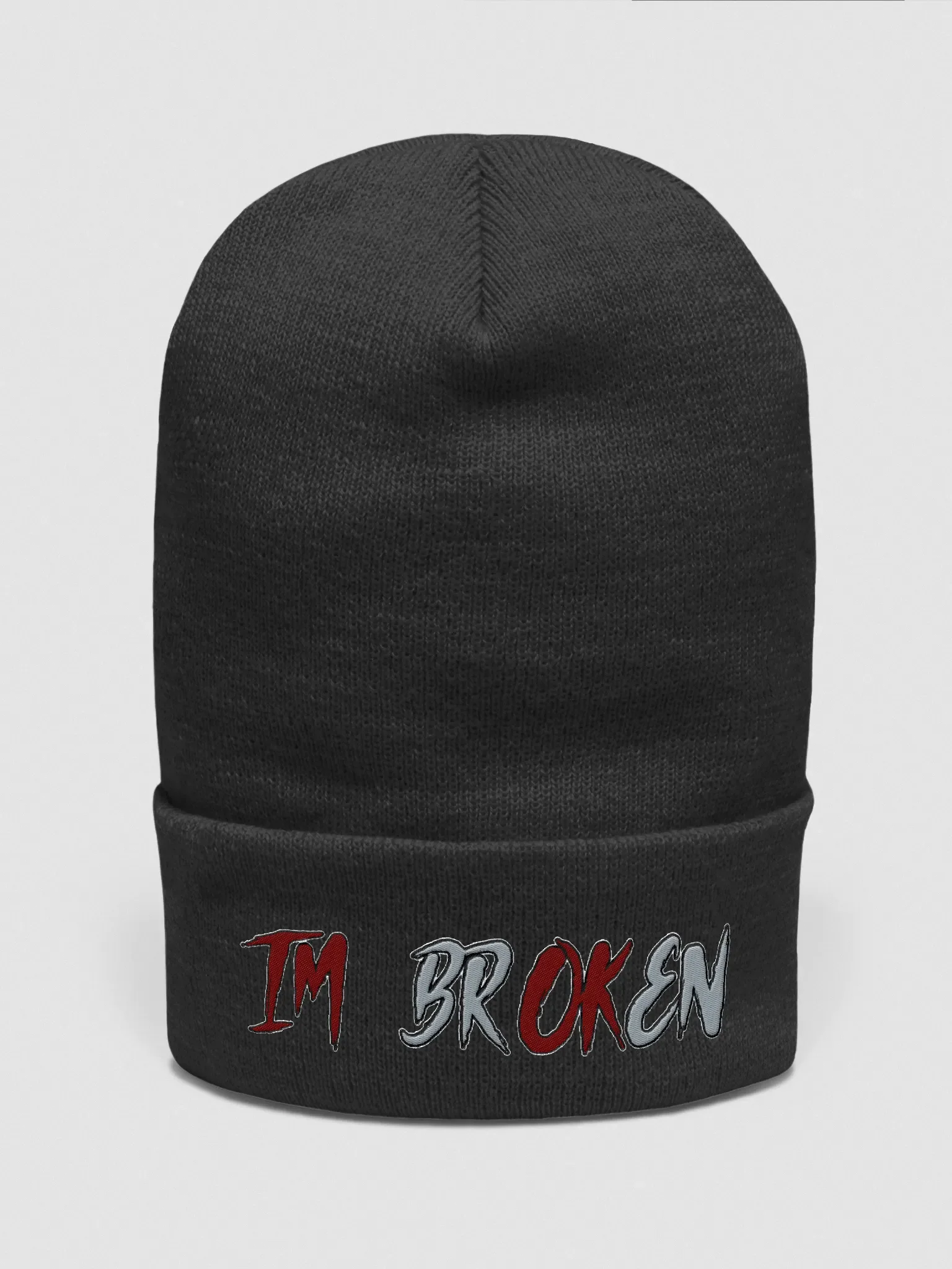 Im brOKen Beanie product image (1)