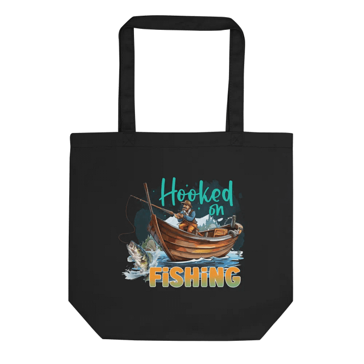 Hooked on Fishing Eco Tote product image (1)