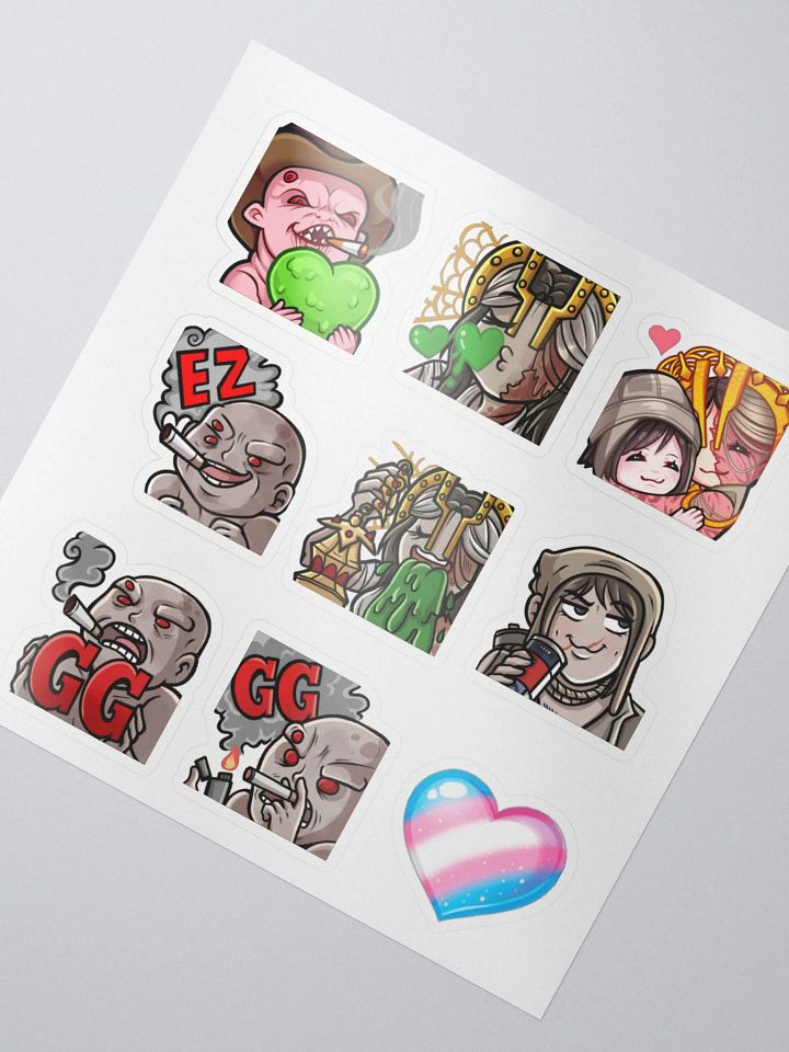 Jawdzzzz DBD Sticker Pack product image (2)
