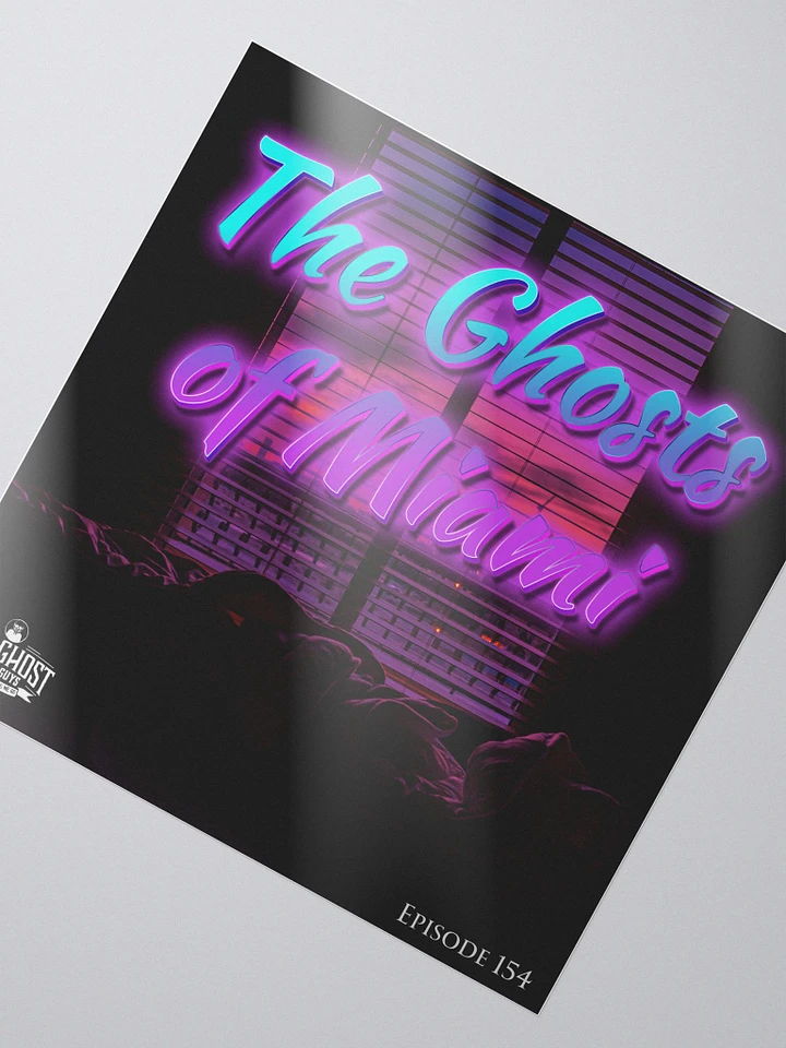 Ghosts of Miami Sticker product image (1)