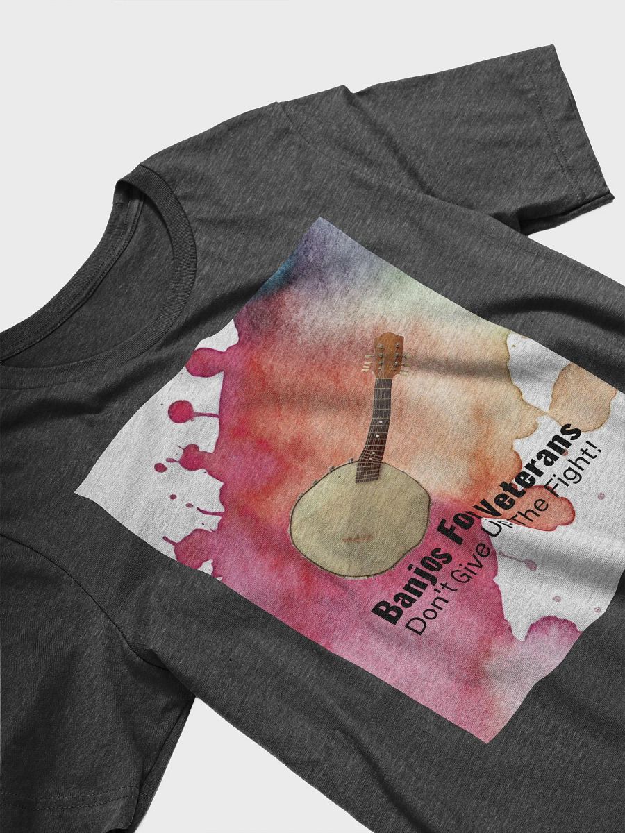 Banjos For Veterans (B4V) Artwork Bella+Canvas Supersoft T-Shirt product image (24)
