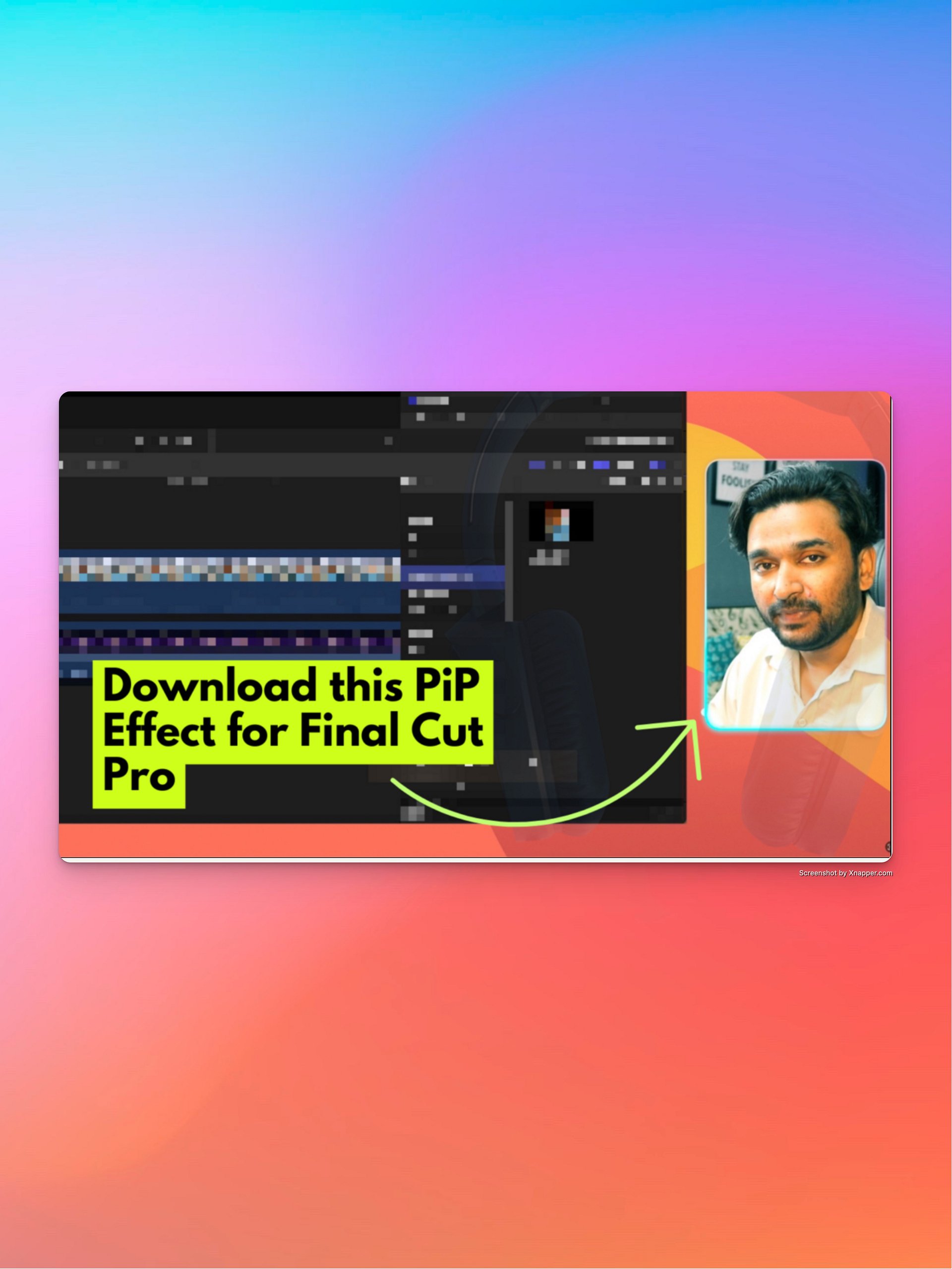Final Cut Pro Picture in Picture (PiP) Effect product image (1)