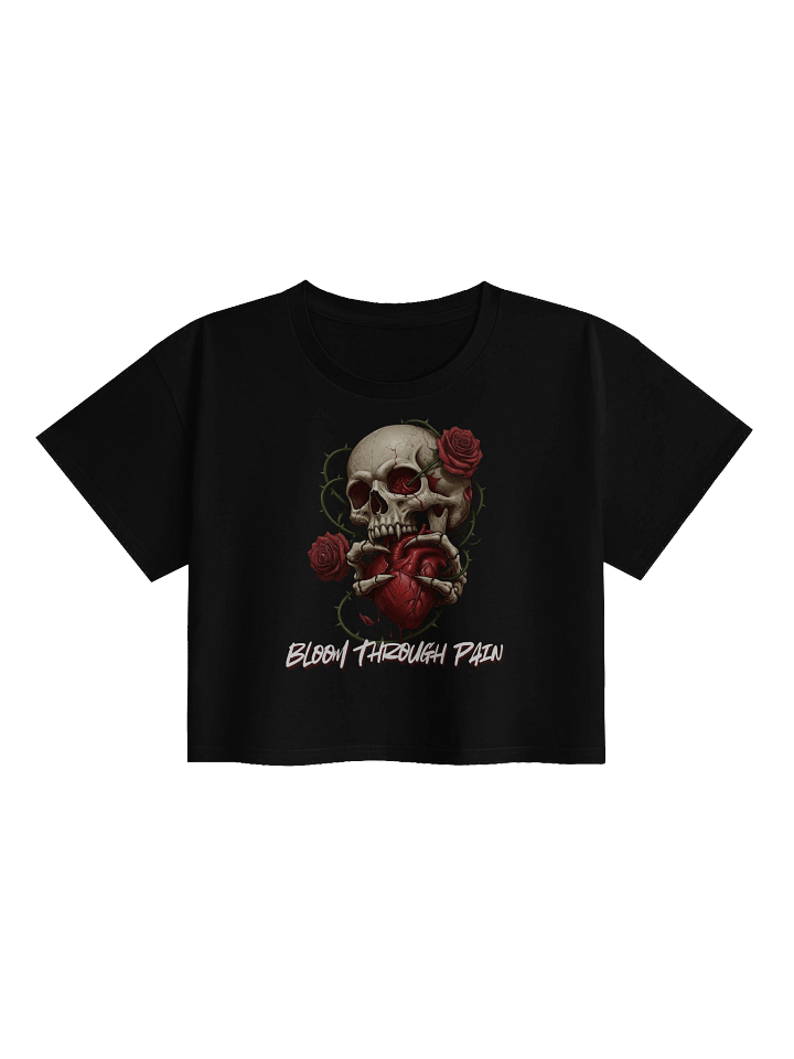 Memento Mori Crop Top product image (2)