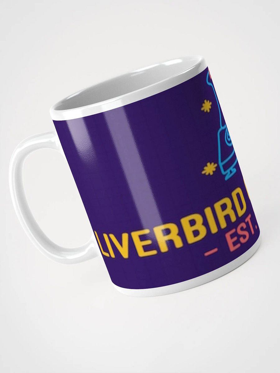 Liverbird Gaming UK Logo White Glossy Mug product image (3)