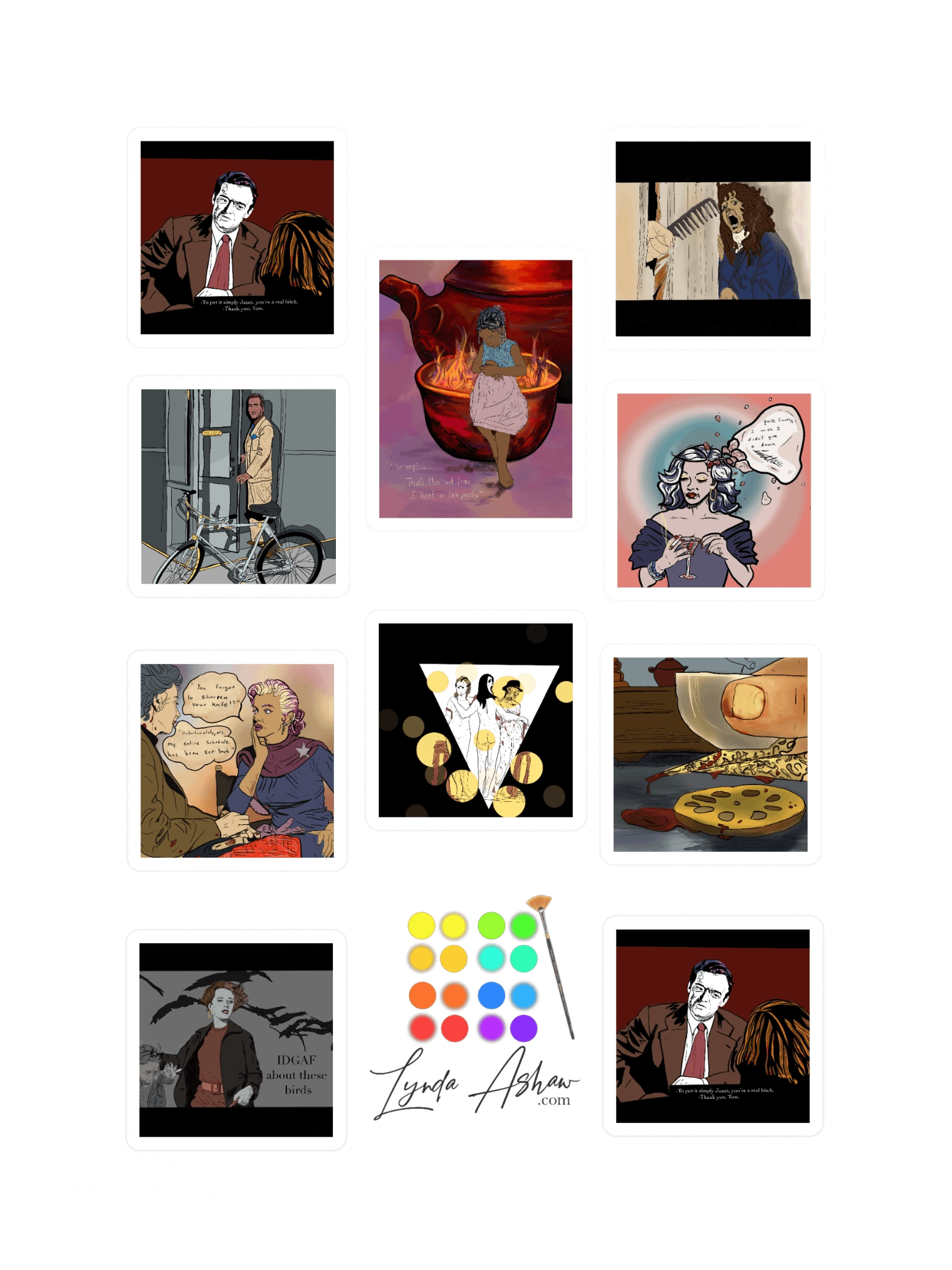 Spooky Season Classics Sticker Sheet product image (3)