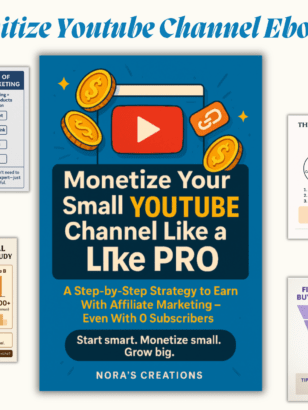 How to monetize your small YouTube channel eBook product image (1)