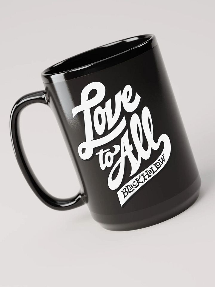L2A Black Heart Mug product image (1)