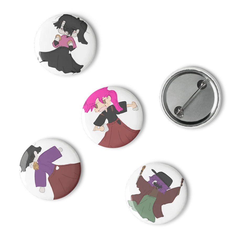 Moon Savers pin buttons Spring. product image (4)