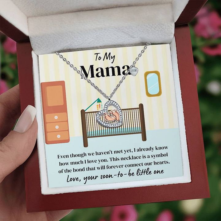 To My Mama Baby Feet Necklace - Unbreakable Bond product image (1)