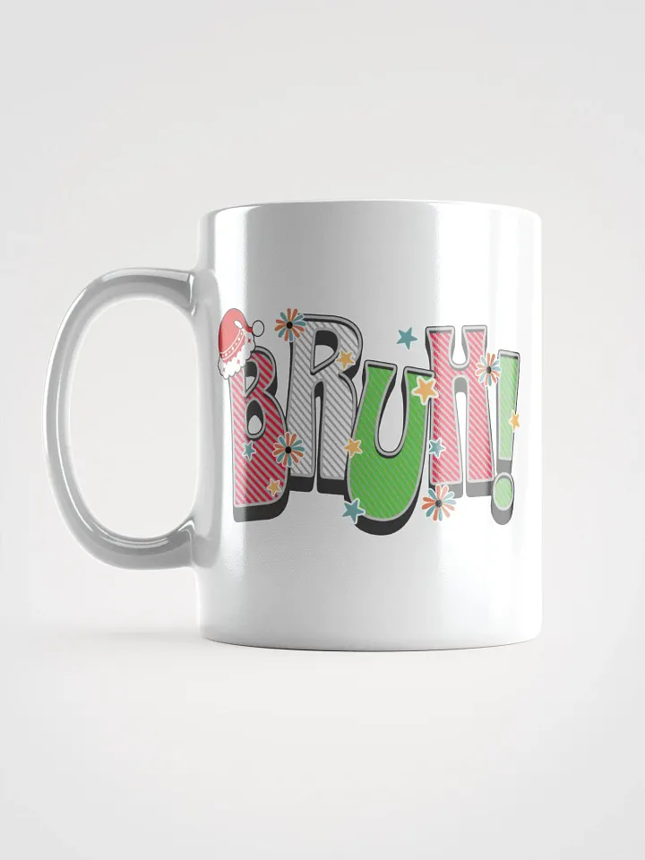 Bruh! Christmas Santa Festive Hat Mug product image (1)