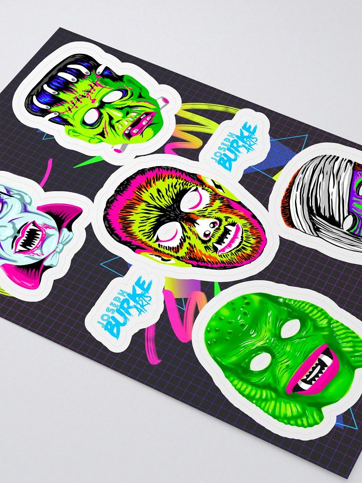 THE OG's Horror Icons Sticker Sheet product image (2)