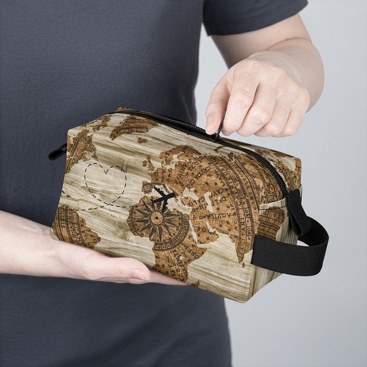 Toiletry Bag -World Map product image (2)