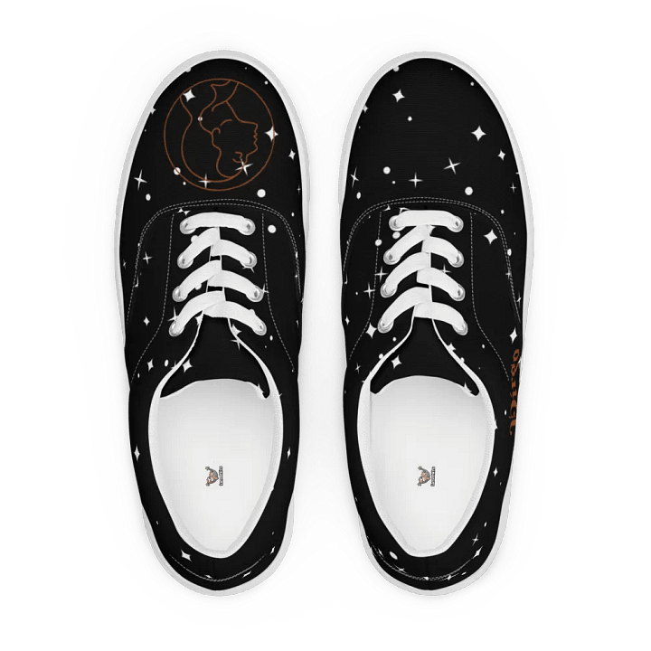 Starry Night Virgo Men's Canvas Shoes product image (2)