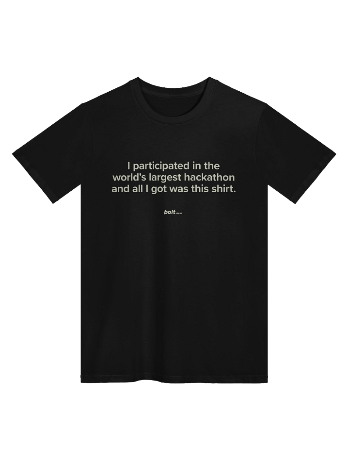 The World's Largest Hackathon Shirt product image (1)