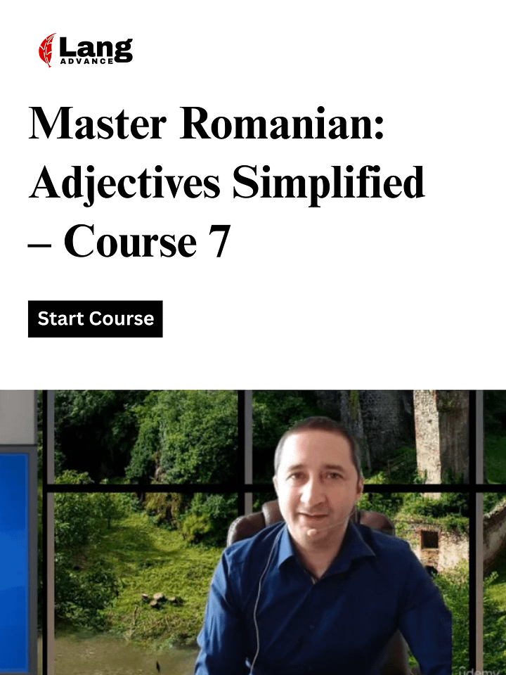 Romanian Grammar - The Adjective product image (1)