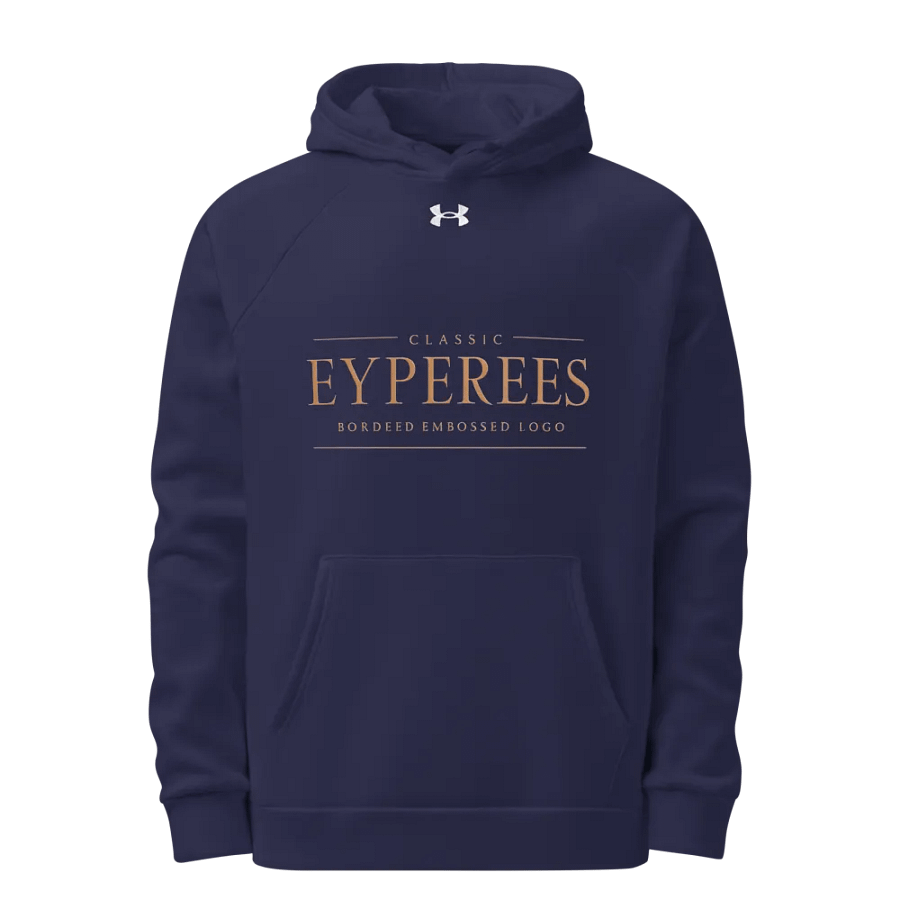Elegant Embossed Logo Unisex Hoodie product image (1)