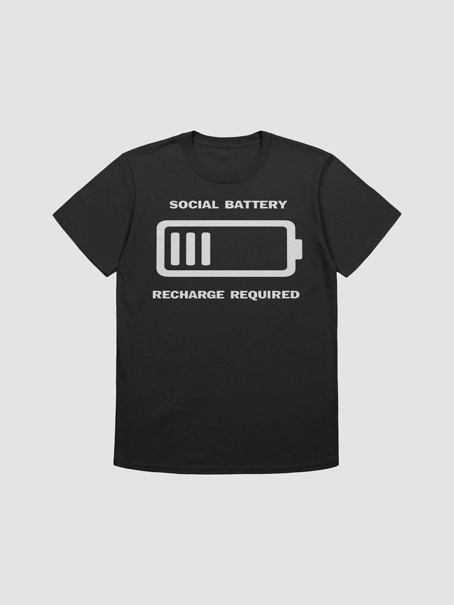 Social Battery Recharge T-Shirt product image (1)