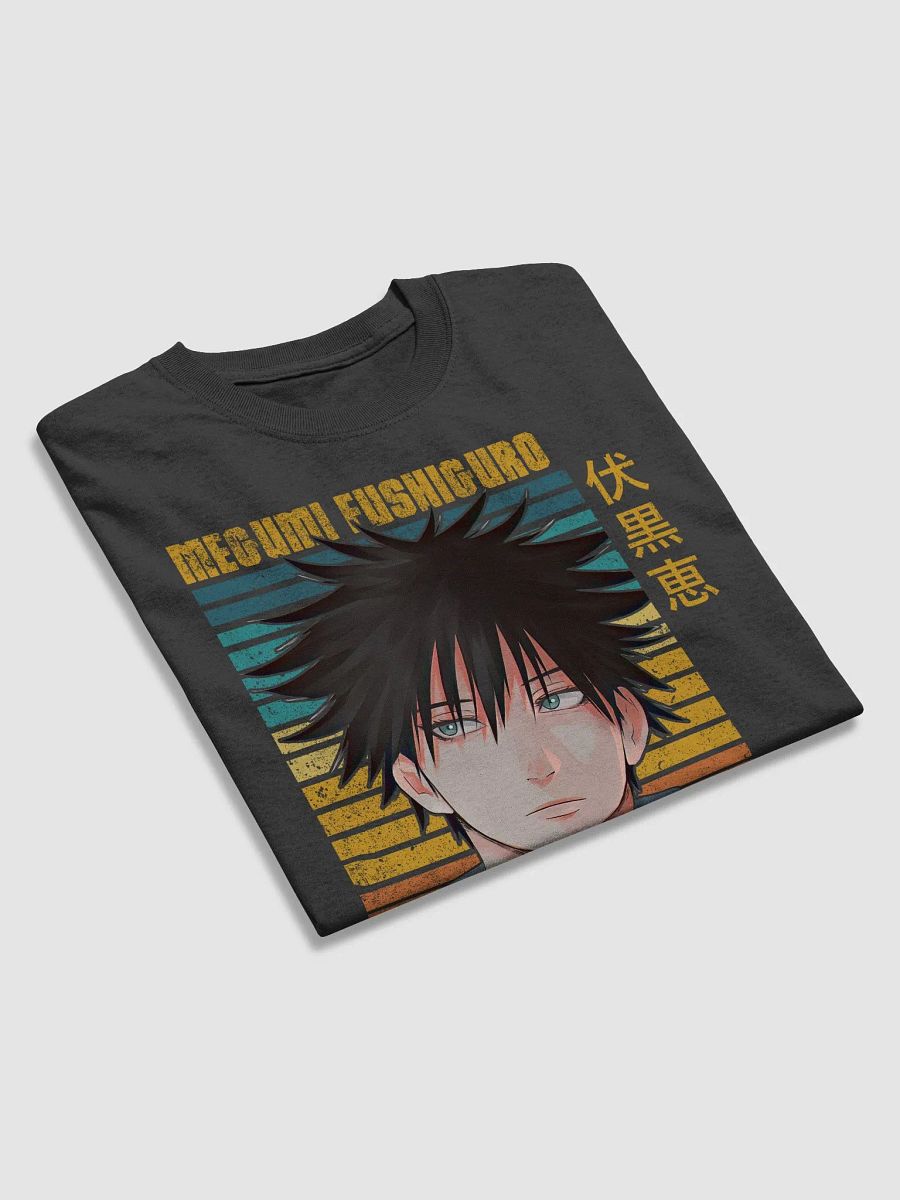 Jujutsu Kaisen Megumi Fushiguro Intense Stare T-Shirt – Gildan Heavyweight product image (3)