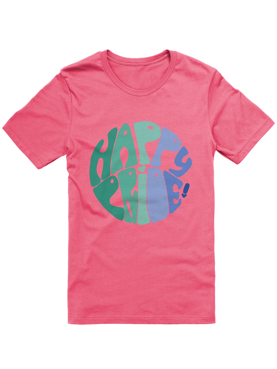 Gay Happy Pride big print tee product image (1)