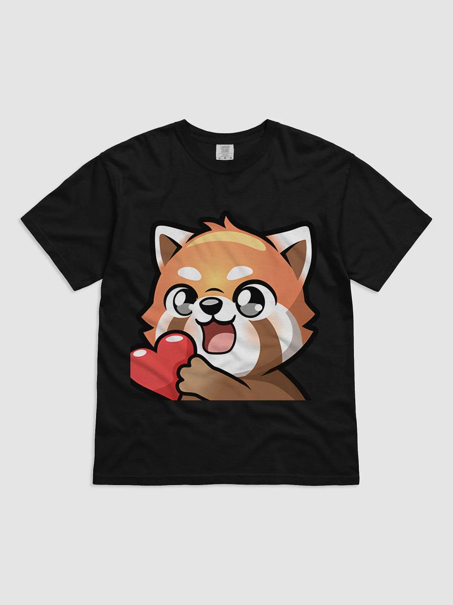 Loveable Red Panda Heart T-Shirt product image (3)