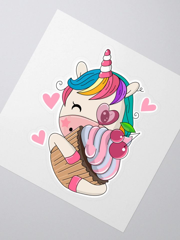 Dreamy Unicorn Sticker product image (2)