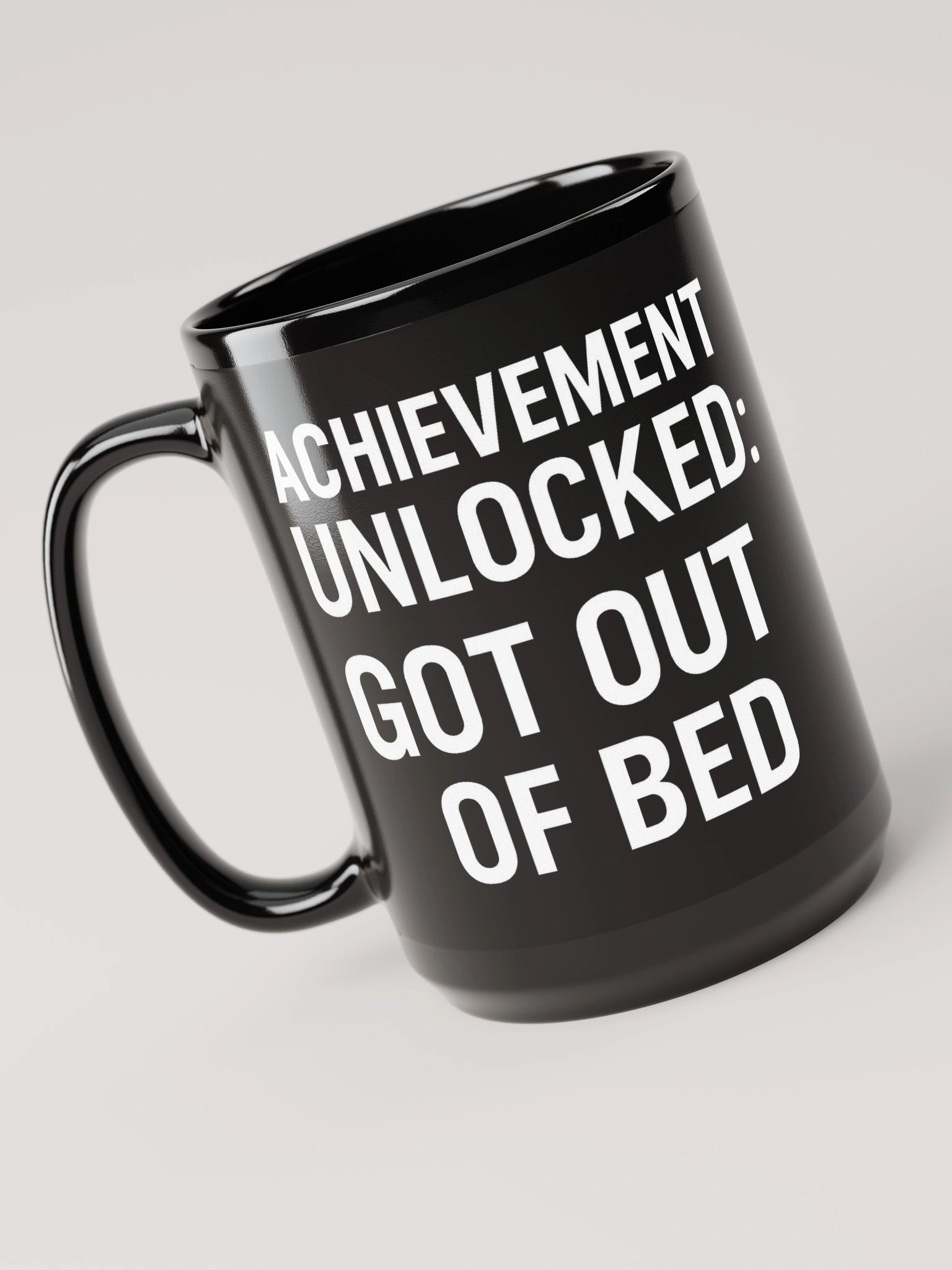 Achievement Unlocked: Got Out of Bed – Gamer Mug product image (3)