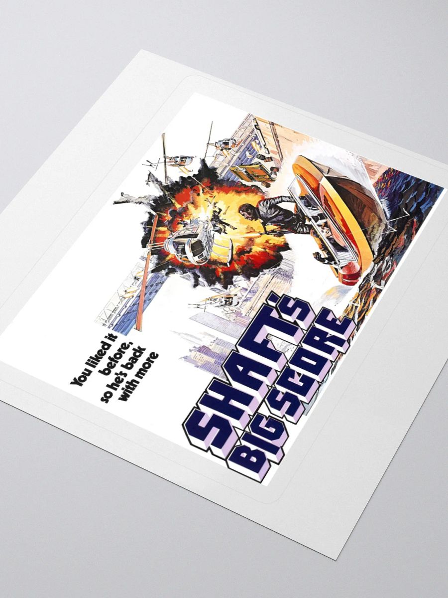 Shaft's Big Score | Kiss Cut Sticker product image (3)