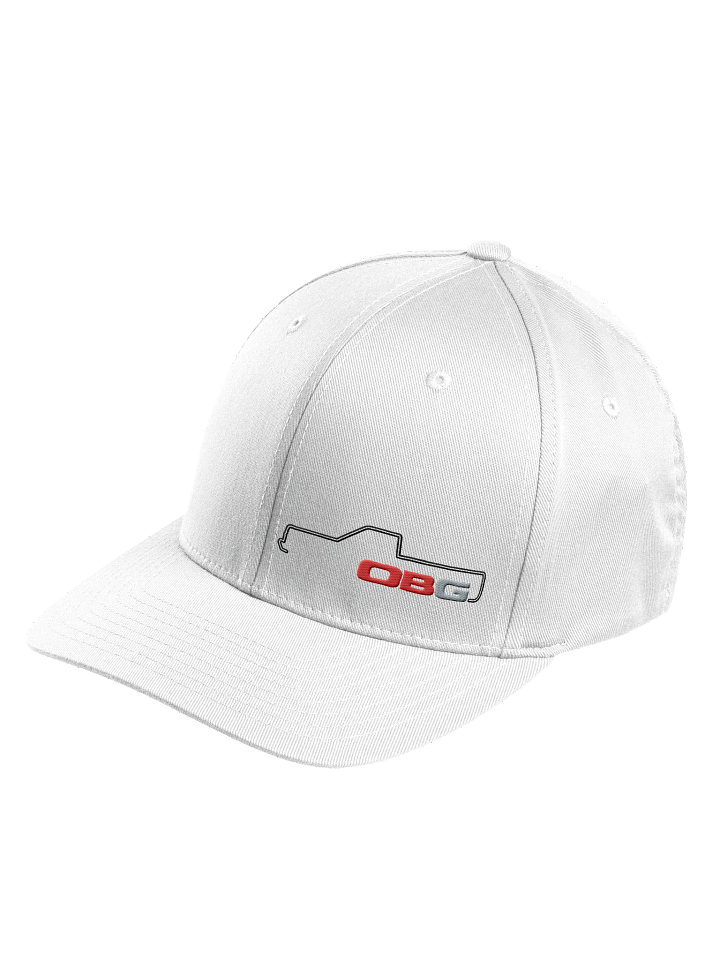 OBG Fitted Hat - White product image (2)