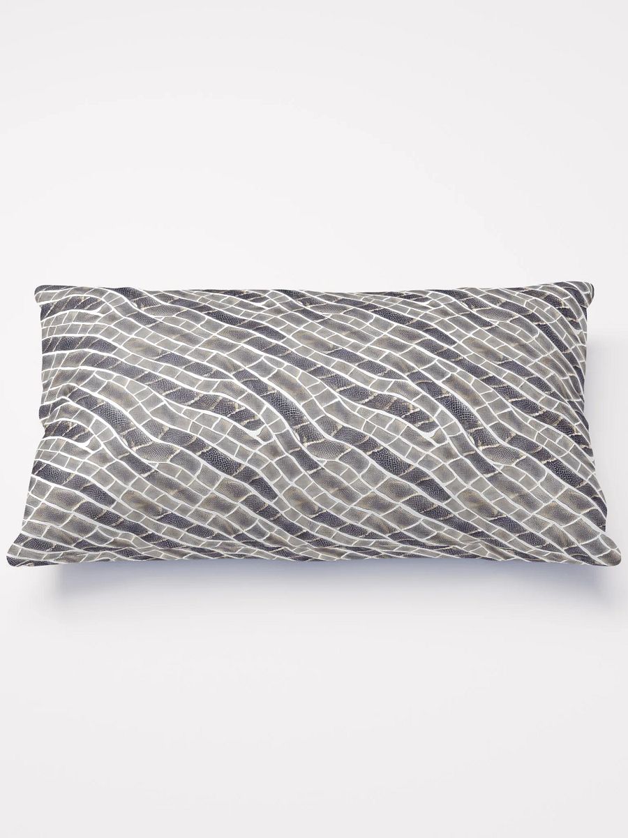 Grey Snake Skin Pillow product image (1)
