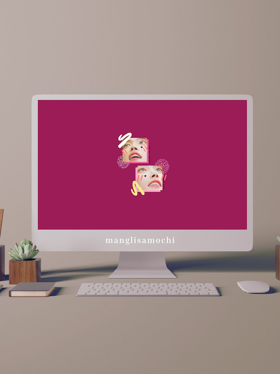 Pink Hongjoong / Digital Wallpaper Set product image (3)